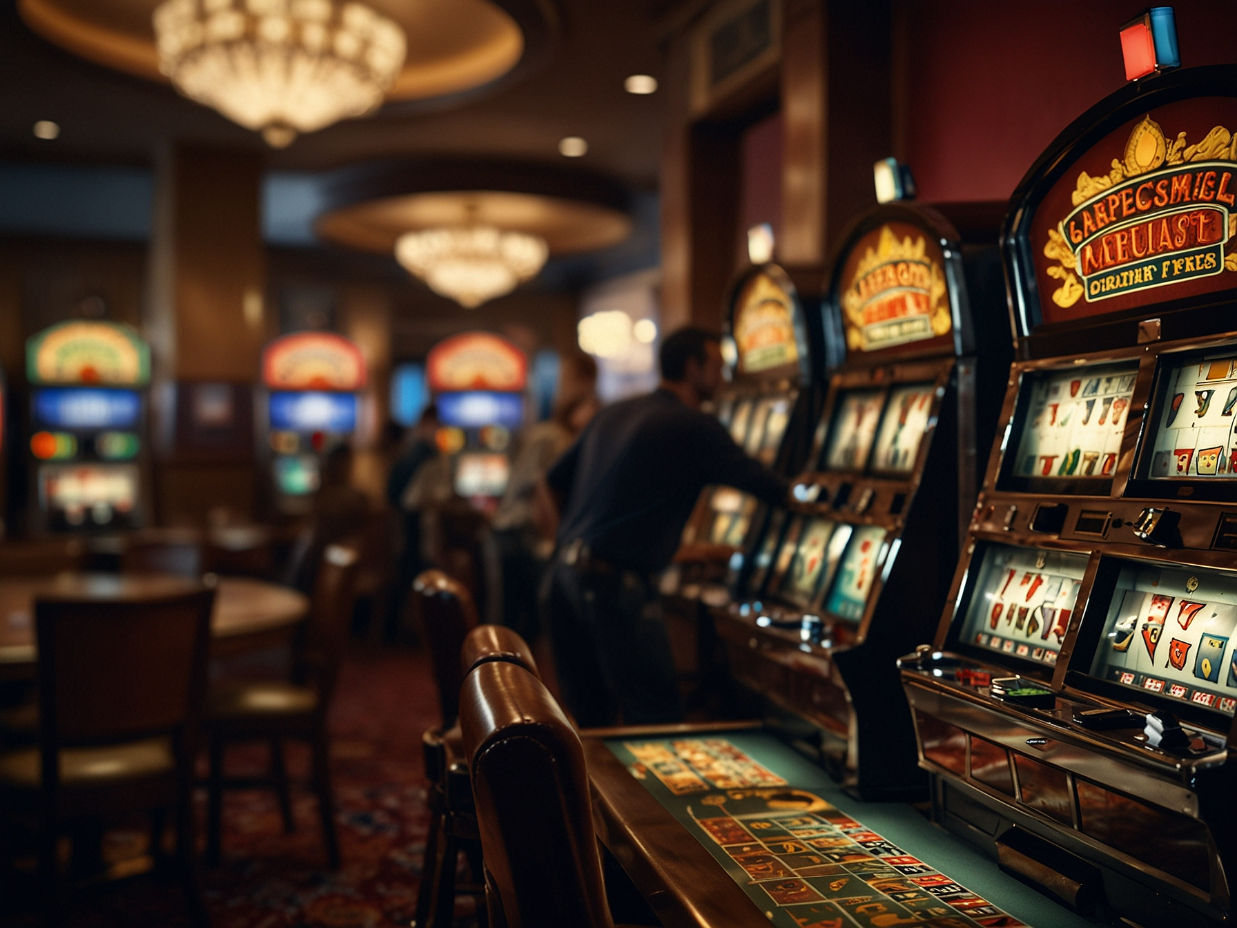 Verschiedene Casino Spiele Ansicht